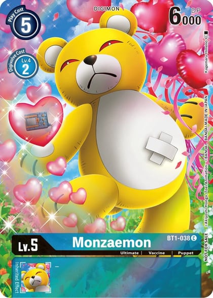 Monzaemon (25th Special Memorial Pack), Release Special Booster 1.0 BT1-038 C