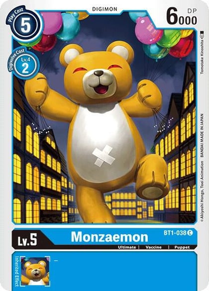 Monzaemon, Release Special Booster 1.0 BT1-038 C