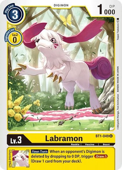 Labramon, Release Special Booster 1.0 BT1-049 U