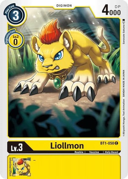 Liollmon, Release Special Booster 1.0 BT1-050 C
