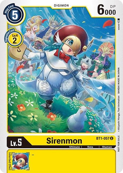 Sirenmon (Winner Pack Double Diamond), Release Special Booster 1.0 BT1-057 U