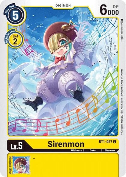 Sirenmon, Release Special Booster 1.0 BT1-057 U