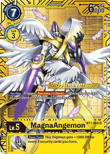 MagnaAngemon - BT1-060 (2nd Anniversary Card Set), Release Special Booster 1.0 BT1-060 SR