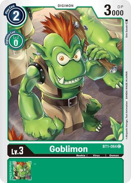 Goblimon, Release Special Booster 1.0 BT1-064 C