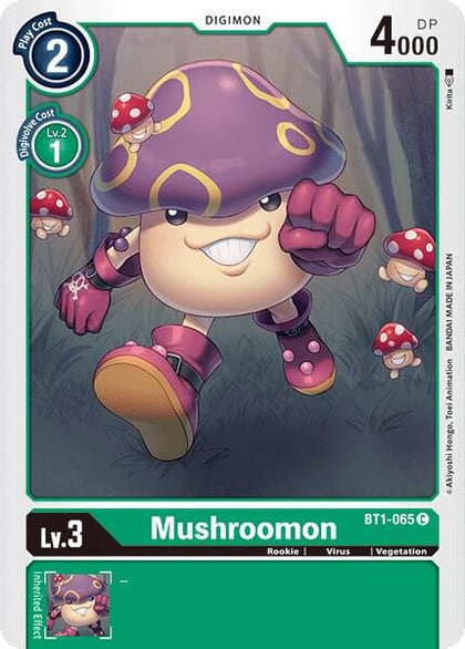 Mushroomon, Release Special Booster 1.0 BT1-065 C