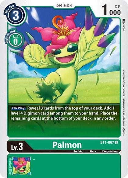 Palmon, Release Special Booster 1.0 BT1-067 U