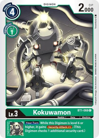 Kokuwamon, Release Special Booster 1.0 BT1-068 C