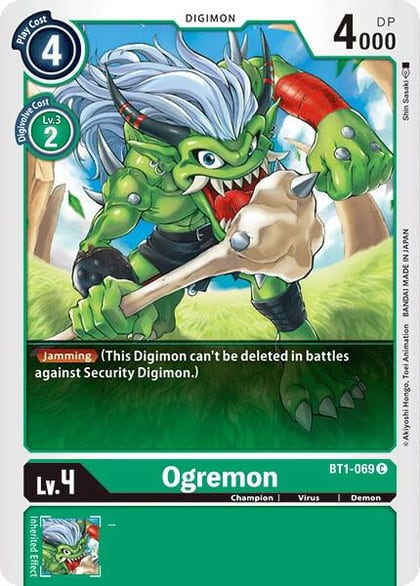 Ogremon, Release Special Booster 1.0 BT1-069 C