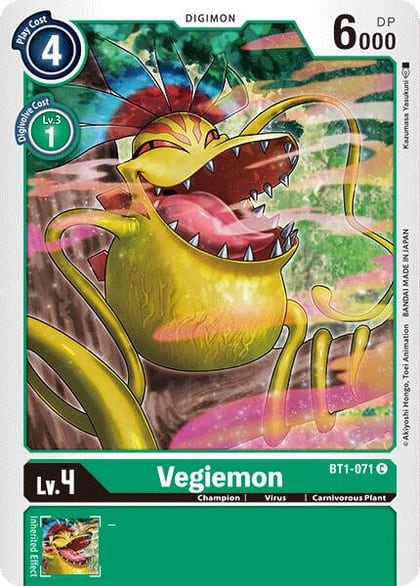 Vegiemon, Release Special Booster 1.0 BT1-071 C