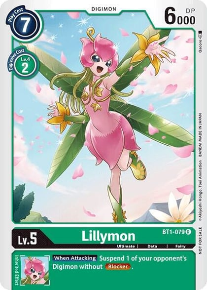 Lillymon - BT1-079 (Tamer Party Vol. 2 Promo), Release Special Booster 1.0 BT1-079 R
