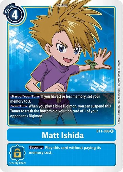 Matt Ishida - BT1-086, Release Special Booster 1.0 BT1-086 R