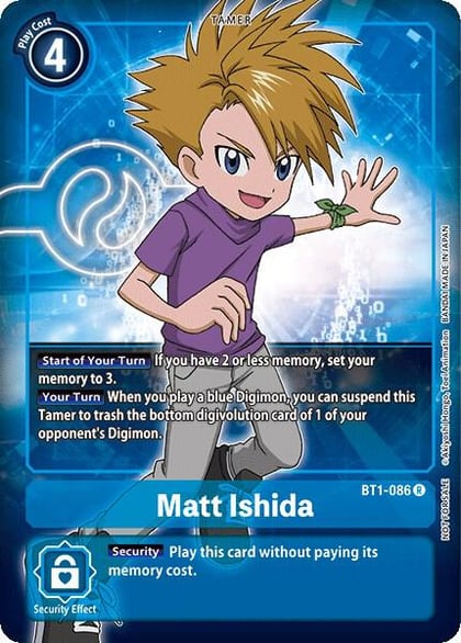 Matt Ishida - BT1-086 (Box Topper), Release Special Booster 1.0 BT1-086 R