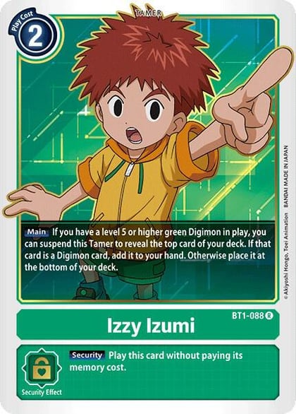 Izzy Izumi, Release Special Booster 1.0 BT1-088 R