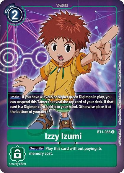 Izzy Izumi (Box Topper), Release Special Booster 1.0 BT1-088 R