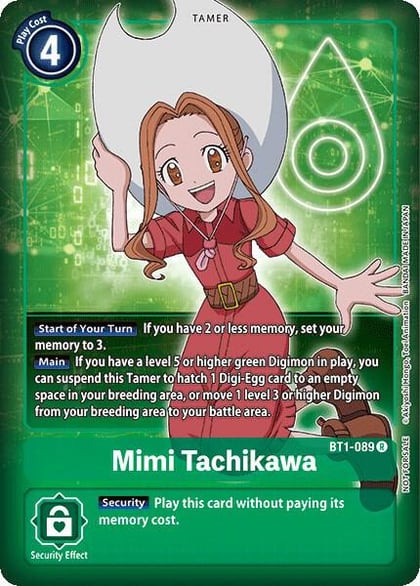 Mimi Tachikawa (Box Topper), Release Special Booster 1.0 BT1-089 R