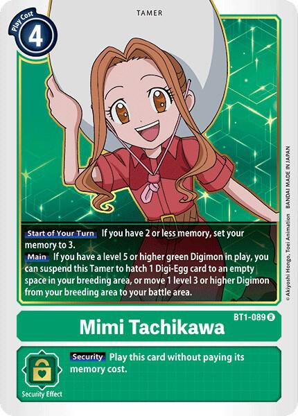 Mimi Tachikawa - BT1-089, Release Special Booster 1.0 BT1-089 R