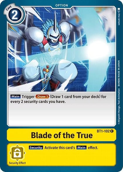 Blade of the True, Release Special Booster 1.0 BT1-102 C