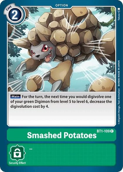 Smashed Potatoes, Release Special Booster 1.0 BT1-109 C