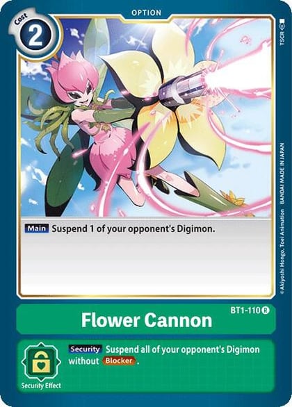 Flower Cannon, Release Special Booster 1.0 BT1-110 R