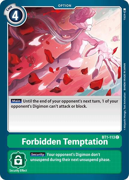 Forbidden Temptation, Release Special Booster 1.0 BT1-113 C