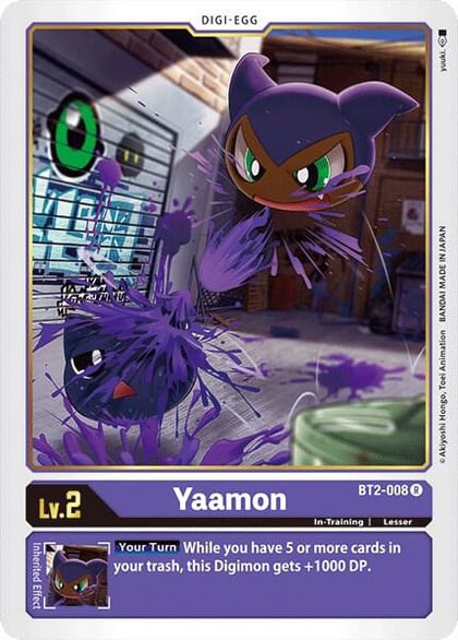 Yaamon, Release Special Booster 1.0 BT2-008 R