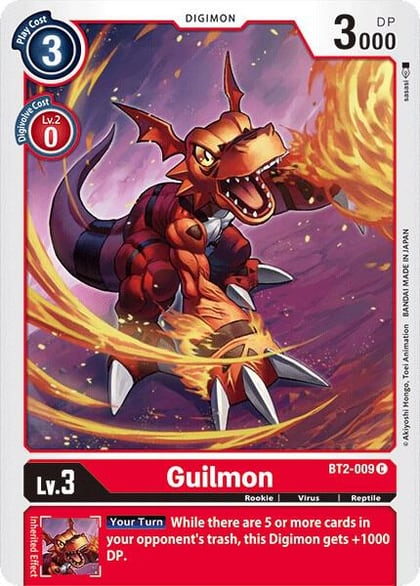 Guilmon, Release Special Booster 1.0 BT2-009 C