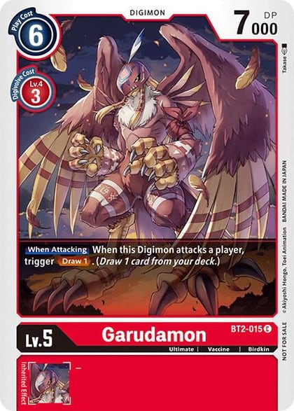 Garudamon - BT2-015 (Official Tournament Pack Vol.3), Release Special Booster 1.0 BT2-015 C