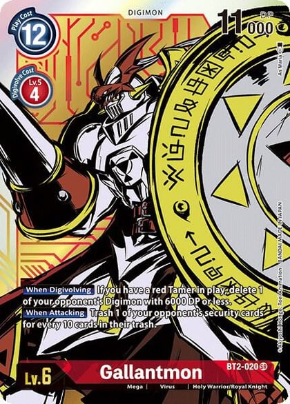 Gallantmon (Alternate Art), Release Special Booster 1.0 BT2-020 SR