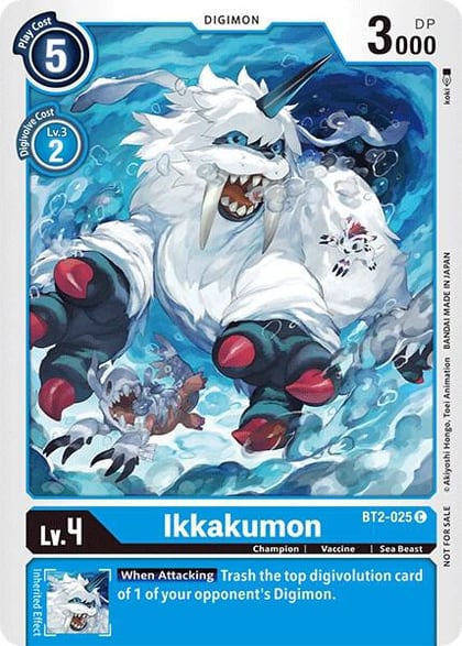 Ikkakumon - BT2-025 (Official Tournament Pack Vol.3), Release Special Booster 1.0 BT2-025 C