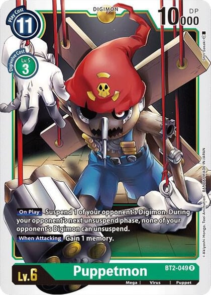 Puppetmon, Release Special Booster 1.0 BT2-049 R