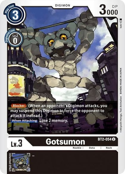 Gotsumon, Release Special Booster 1.0 BT2-054 U