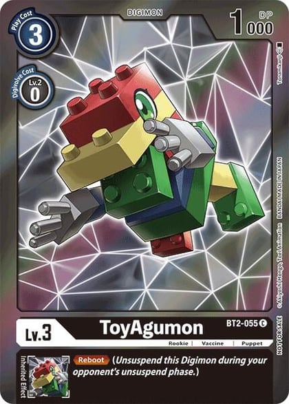ToyAgumon (Event Pack 2), Release Special Booster 1.0 BT2-055 C