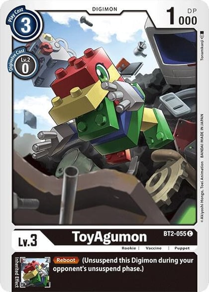 ToyAgumon, Release Special Booster 1.0 BT2-055 C