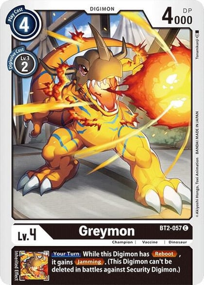 Greymon - BT2-057, Release Special Booster 1.0 BT2-057 C
