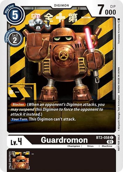 Guardromon (Winner Pack Double Diamond), Release Special Booster 1.0 BT2-058 C