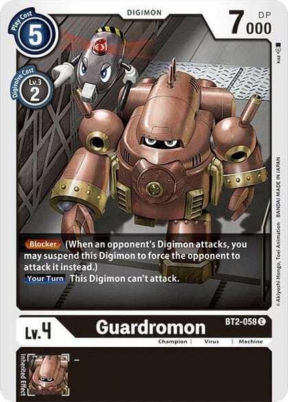Guardromon, Release Special Booster 1.0 BT2-058 C