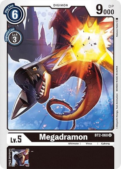 Megadramon, Release Special Booster 1.0 BT2-060 U