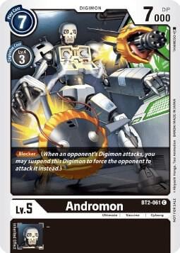 Andromon (Double Diamond Pre-Release), Release Special Booster 1.0 BT2-061 C