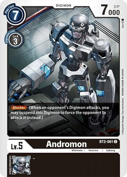 Andromon, Release Special Booster 1.0 BT2-061 C