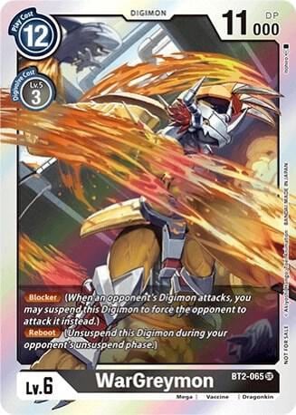 WarGreymon - BT2-065 (Classic Collection), Release Special Booster 1.0 BT2-065 SR