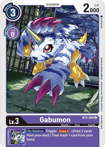Gabumon - BT2-069 (Official Tournament Pack Vol.3), Release Special Booster 1.0 BT2-069 C