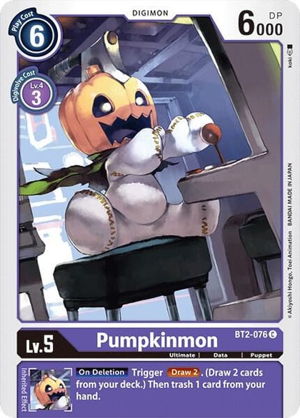 Pumpkinmon, Release Special Booster 1.0 BT2-076 C