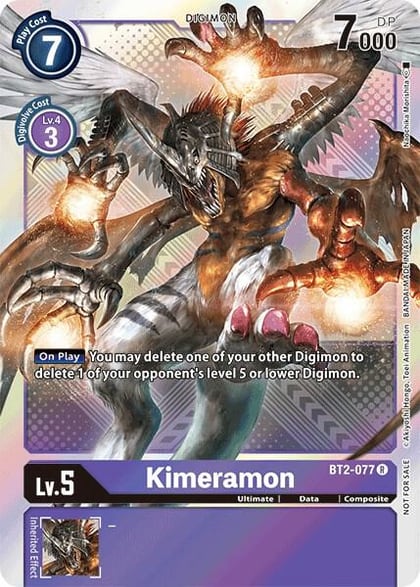 Kimeramon - BT2-077 (Official Tournament Pack Vol.4), Release Special Booster 1.0 BT2-077 R
