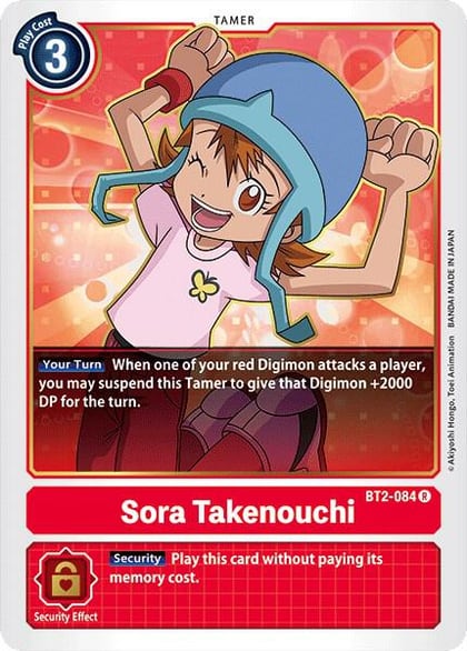 Sora Takenouchi, Release Special Booster 1.0 BT2-084 R