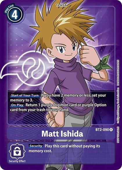 Matt Ishida - BT2-090 (Official Tournament Pack Vol.3), Release Special Booster 1.0 BT2-090 R