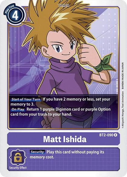 Matt Ishida - BT2-090, Release Special Booster 1.0 BT2-090 R