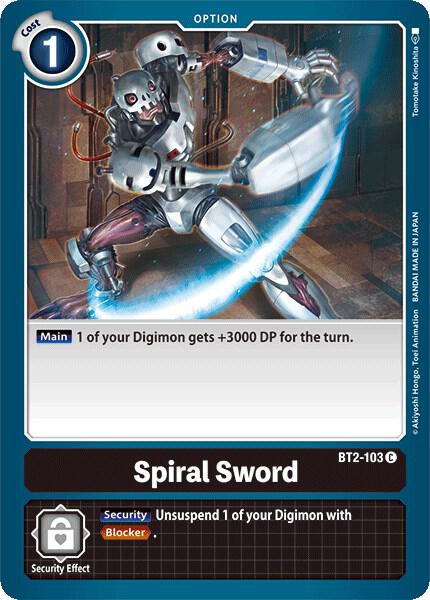 Spiral Sword, Release Special Booster 1.0 BT2-103 C