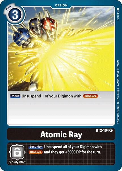 Atomic Ray, Release Special Booster 1.0 BT2-104 C