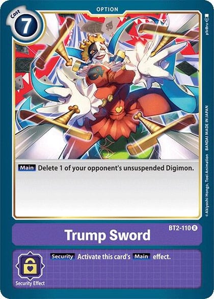 Trump Sword, Release Special Booster 1.0 BT2-110 R
