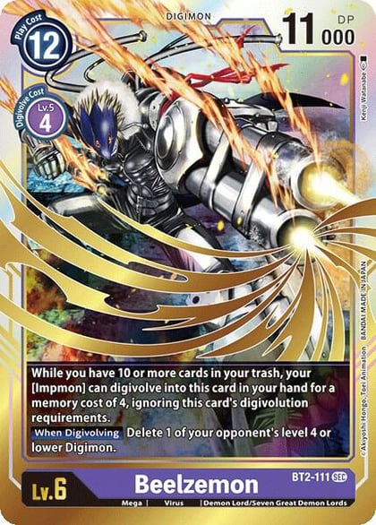Beelzemon, Release Special Booster 1.0 BT2-111 SEC